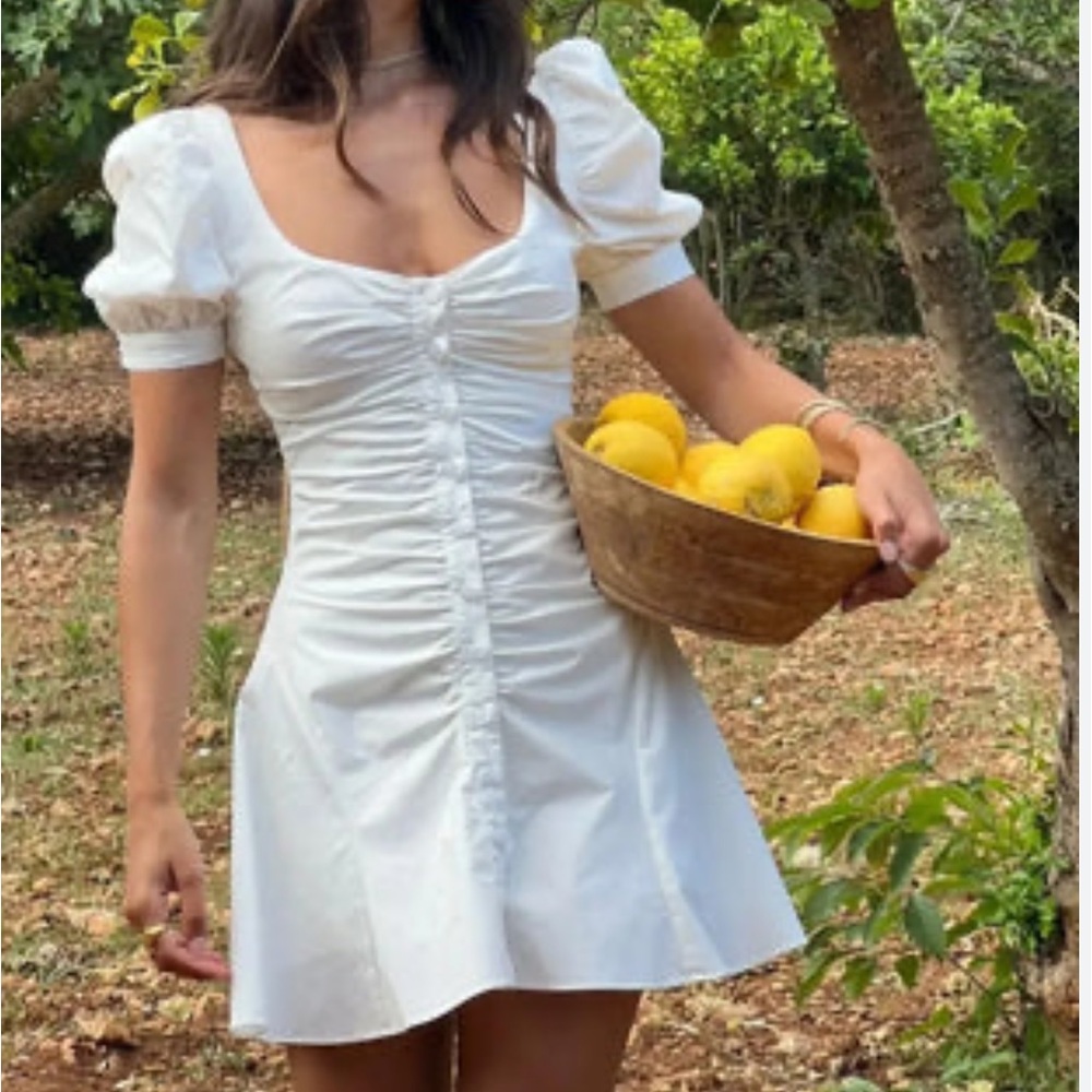 XS Brand New House of CB White Mini Dress